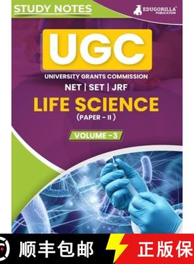 【3-4周达】UGC NET Paper II Life Science (Vol 3) Topic-wise Notes (English Edition) | A Complete Prep... [9789355567628]