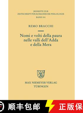 预订 Nomi e volti della paura nelle valli dell'Adda e della Mera [9783484523517]