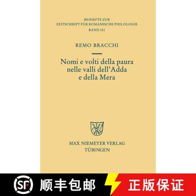 【3-4周达】Nomi e volti della paura nelle valli dell'Adda e della Mera [9783484523517]