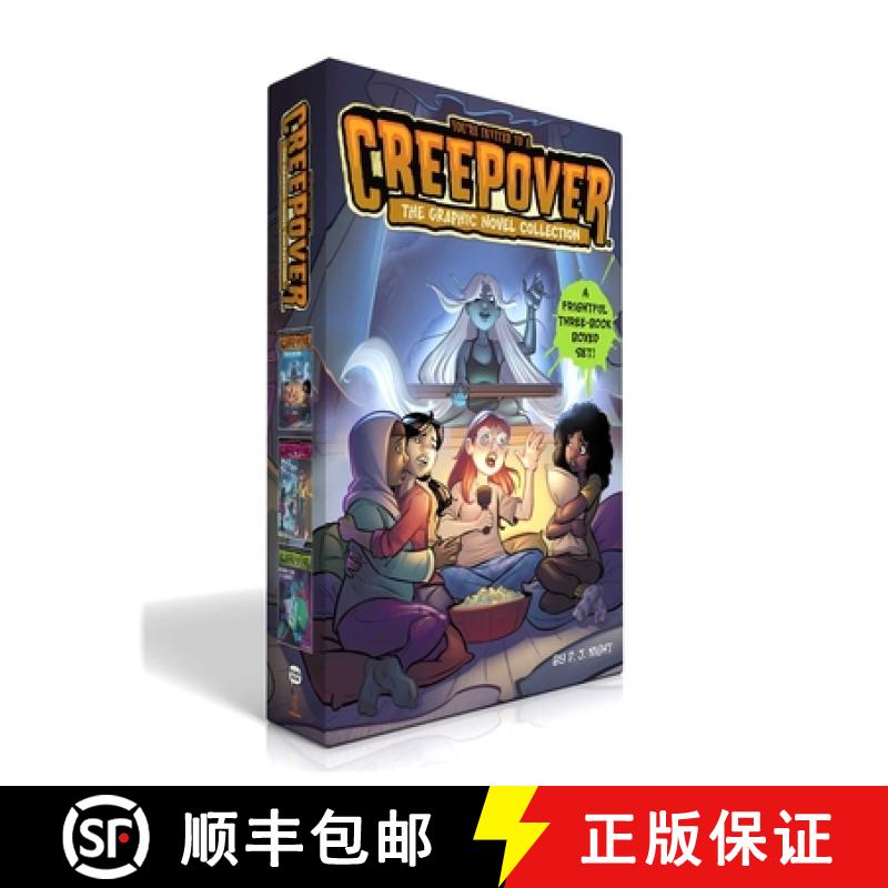 【3-4周达】You're Invited to a Creepover The Graphic Novel Collection (Boxed Set): Truth or Dare . . ... [9781665931922]