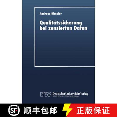 【3-4周达】Qualitätssicherung bei zensierten Daten : Statistische Verfahren zur Entscheidungsfindung [9783824403462]