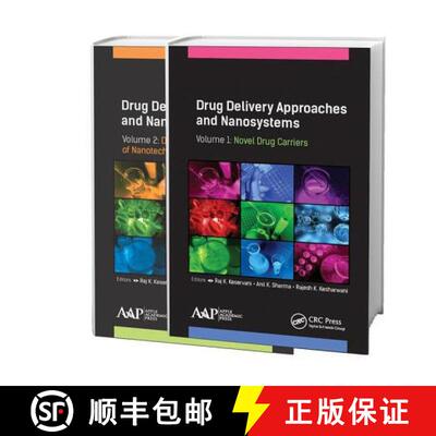 【3-4周达】精装 Drug Delivery Approaches and Nanosystems, Two-Volume Set [9781771885850]
