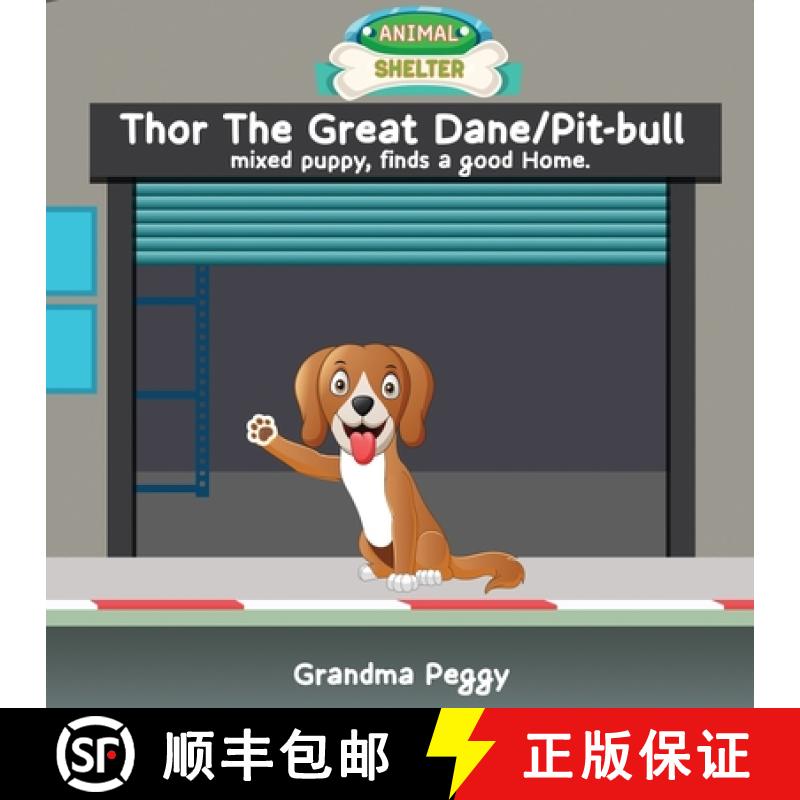 【2-3周达】Thor The Great Dane/Pit-bull mixed puppy, finds a good Home. [9781662845833]