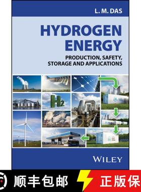 【3-4周达】Hydrogen Energy: Production, Safety, Storage and A pplications [9781119900696]