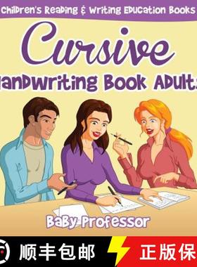 【3-4周达】Cursive Handwriting Book Adults : Children's Reading & Writing Education Books [9781683264118]