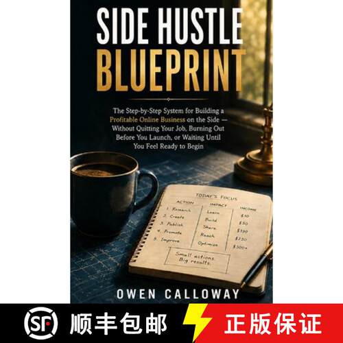 【3-4周达】Side Hustle Blueprint: The Step-by-Step System for Building a Profitable Online Business o... [9798256153656]
