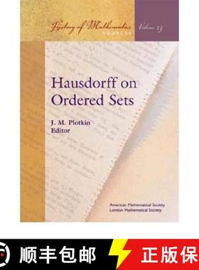 【3-4周达】Hausdorff on Ordered Sets [9780821837887]