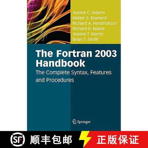 【3-4周达】The FORTRAN 2003 Handbook: The Complete Syntax, Features and Procedures [9781846283789]