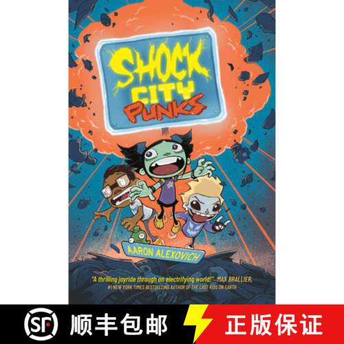【3-4周达】Shock City Punks: A Graphic Novel [9780593528266]