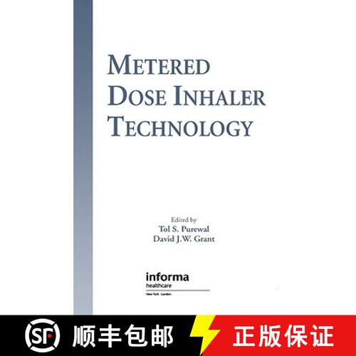 【3-4周达】精装 Metered Dose Inhaler Technology [9781574910650]