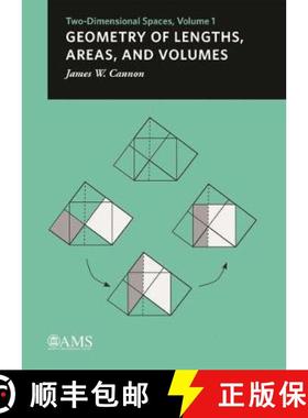 【3-4周达】Geometry of Lengths, Areas, and Volumes: Two-Dimensional Spaces, Volume 1 [9781470437145]