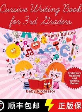【3-4周达】Cursive Writing Book for 3rd Graders - Poems Edition | Children's Reading and Writing Books [9781541940369]