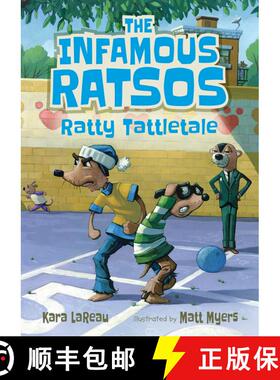 【3-4周达】The Infamous Ratsos: Ratty Tattletale [9781536207460]