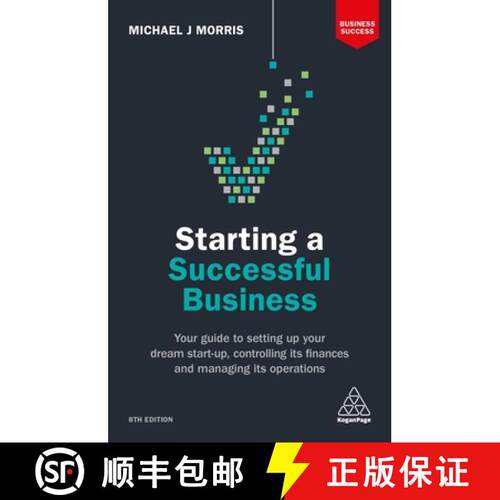 【3-4周达】Starting a Successful Business – Your Guide to Setting Up Your Dream Start–up, Controlli... [9780749480868]
