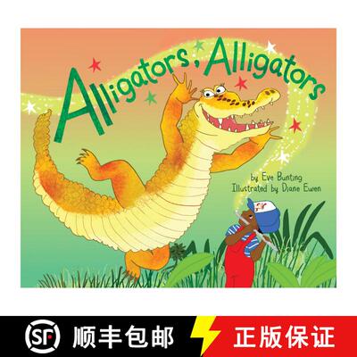 【3-4周达】精装 Alligators, Alligators [9781328846266]