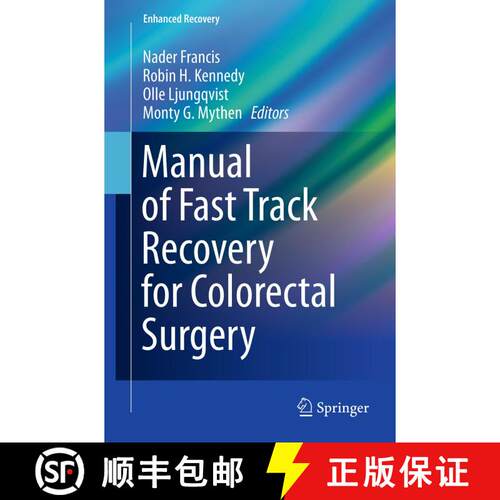 【3-4周达】Manual of Fast Track Recovery for Colorectal Surgery [9780857299529]