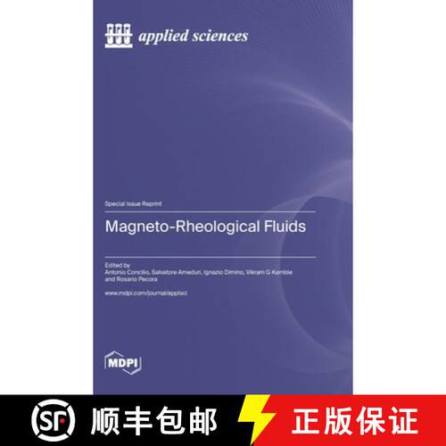 【3-4周达】精装 Magneto-Rheological Fluids [9783036584911]