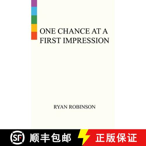 【3-4周达】One Chance At A First Impression [9781777503314]