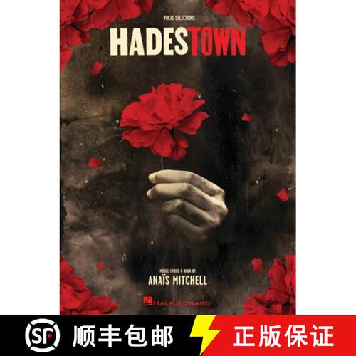 【3-4周达】Hadestown - Piano/Vocal Selections Songbook Broadway Musical Sheet Music for Piano Voice a... [9781705149768]