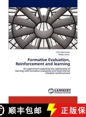 预订 Formative Evaluation, Reinforcement and learning [9783846503706]