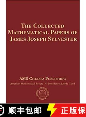 【3-4周达】精装 The Collected Mathematical Papers of James Joseph Sylvester, 4 Volume Set [9780821847251]