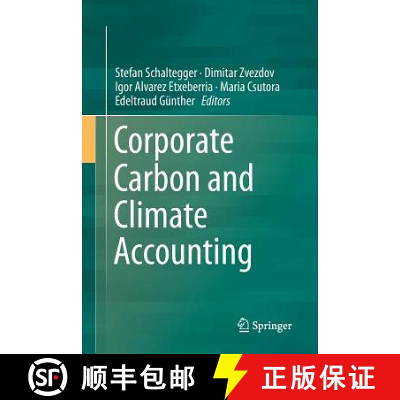【3-4周达】Corporate Carbon and Climate Accounting [9783319802008]