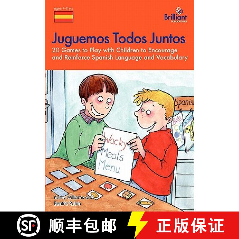 预订 Juguemos Todos Juntos - 20 Games to Play with Children to Encourage and Reinforce Spanish Langua... [9781903853955]