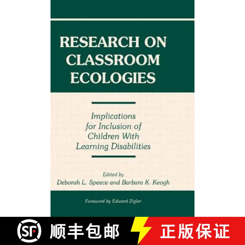 【3-4周达】Research on Classroom Ecologies: Implications for Inclusion of Children With Learning Disa... [9780805818970]