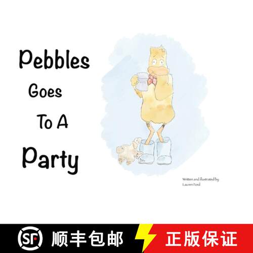 【3-4周达】精装 Pebbles Goes To A Party [9798893977271]
