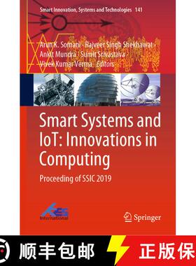 【3-4周达】Smart Systems and IoT: Innovations in Computing : Proceeding of SSIC 2019 (1st ed. 2020) (... [9789811384059]