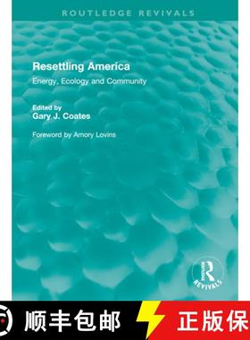 【3-4周达】Resettling America: Energy, Ecology and Community [9781032544892]