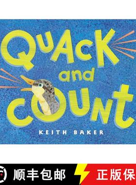 【3-4周达】Quack and Count Baord Book [9780152047511]