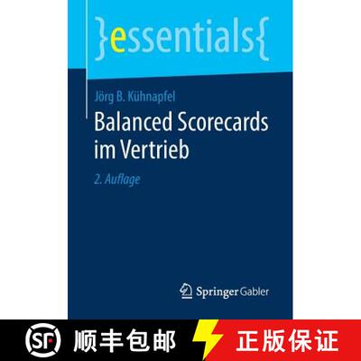 【3-4周达】Balanced Scorecards im Vertrieb (2. Auflage 2019) (2. Auflage 2019) [9783658251321]