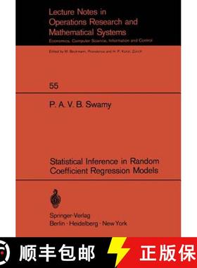 【3-4周达】Statistical Inference in Random Coefficient Regression Models [9783540056034]