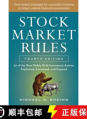 【3-4周达】Stock Market Rules: The 50 Most Widely Held Investment Axioms Explained, Examined, and Exp... [9780071803250]