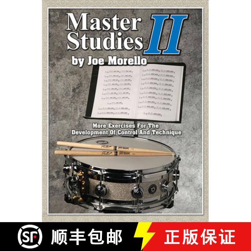 【2-3周达】Master Studies II: More Exercises for the Development of Control and Technique: More Exerc... [9781423419075]