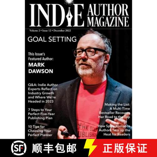 【3-4周达】Indie Author Magazine Featuring Mark Dawson: Goal Setting, 7 Steps to Your Publishing Care... [9781957118123]