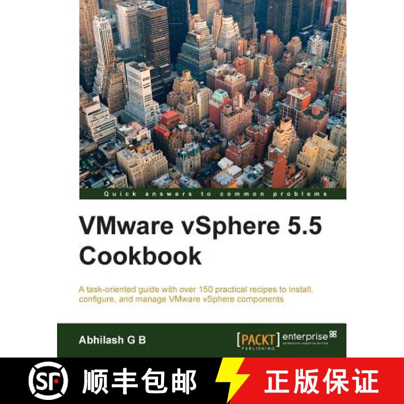 预订 VMware vSphere 5.5 Cookbook [9781782172857]