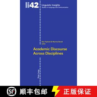 Academic 9783039111831 Discourse Disciplines Across 预订