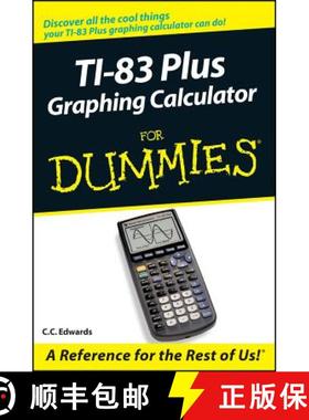 【3-4周达】Ti-83 Plus Graphing Calculator For Dummies [Wiley计算机] [9780764549700]