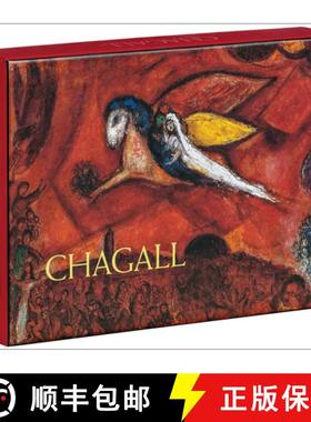 【3-4周达】Marc Chagall Notecard Box [9783823861331]