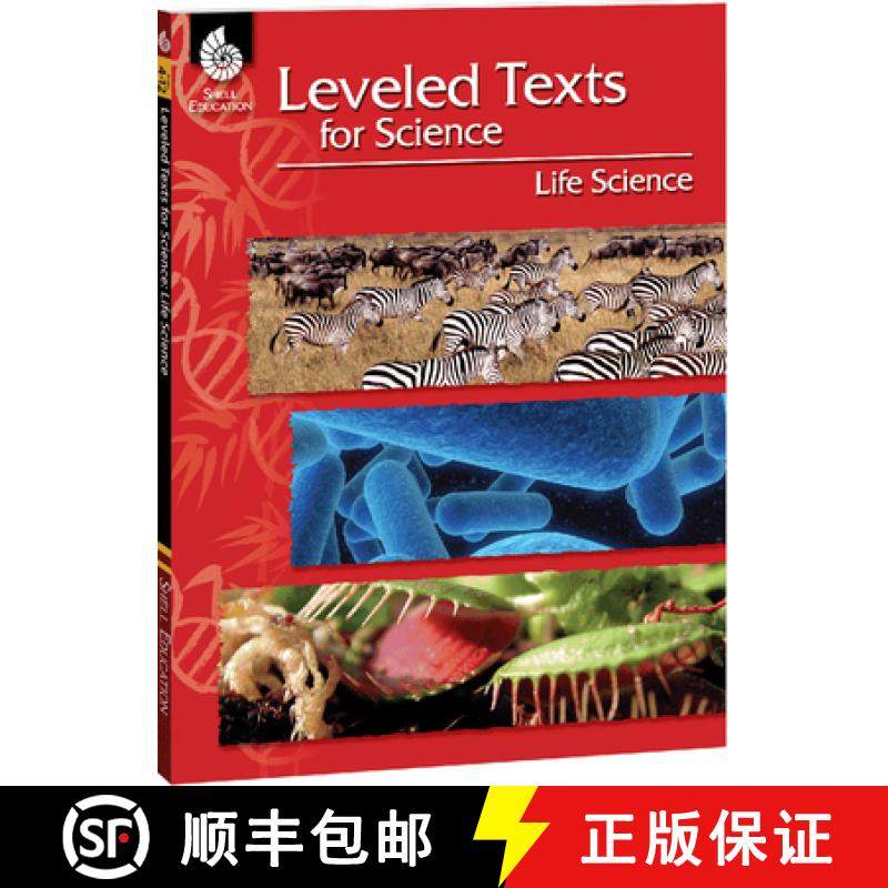【3-4周达】Leveled Texts for Science: Life Science: Life Science [With CDROM] [9781425801625]
