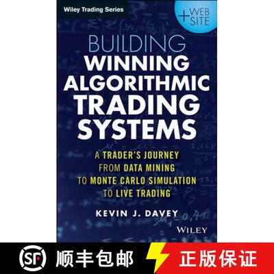 【3-4周达】Building Winning Algorithmic Trading Systems + Website: A Trader'S Journey From Data Minin... [9781118778982]