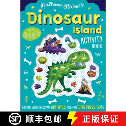【3-4周达】Dinosaur Island Activity Book [9781788436694]