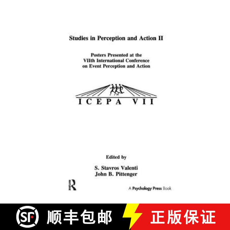 【3-4周达】Studies in Perception and Action II: Posters Presented at the Viith International Conferen... [9781138456921]