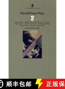 【3-4周达】Harold Pinter Plays 2: The Caretaker; Night School; The Dwarfs; The Collection; The Lover [9780571177448]