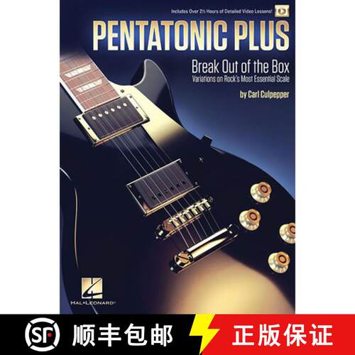 【3-4周达】Pentatonic Plus: Break Out of the Box: Variations on Rock's Most Essential Scale [9781540013644]