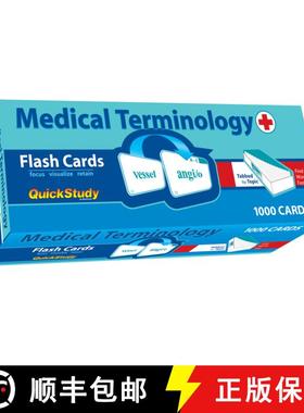 预订 Medical Terminology 1000 Flash Cards: A Quickstudy Tool [9781423251392]