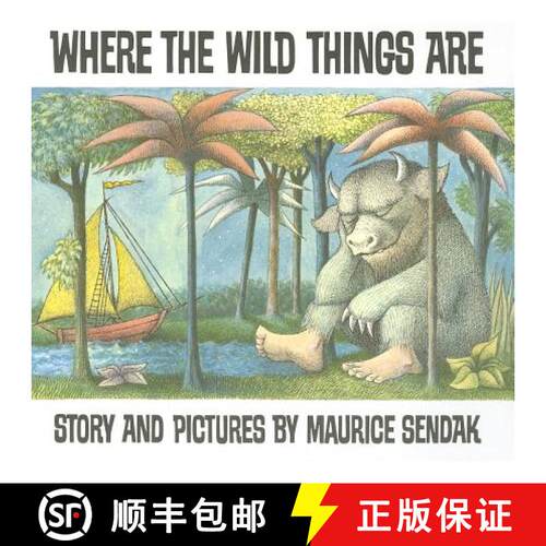 【3-4周达】Where The Wild Things Are : 60th Anniversary Edition [9780099408390]