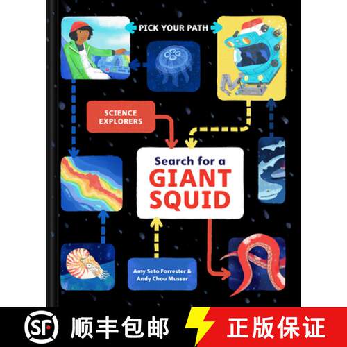 精装 Search for a Giant Squid: Pick Your Path [9781797213934]